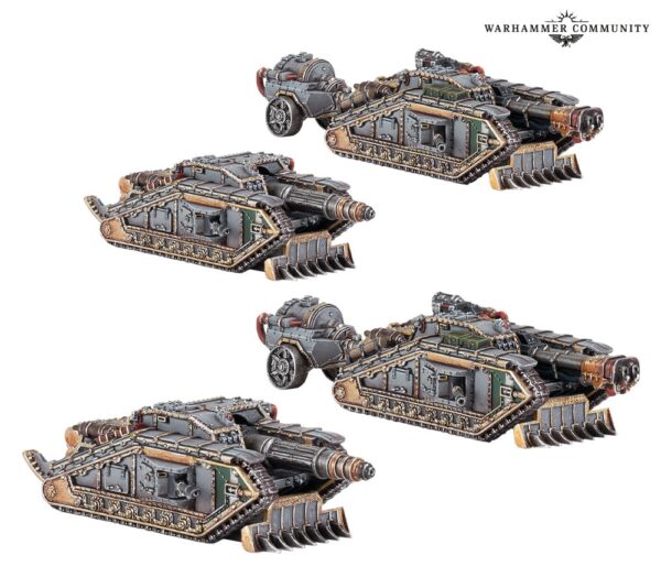 Warhammer The Horus Hersey Legions Imperialis Malcador Infernus and Valdor Tank Destroyers 03-57
