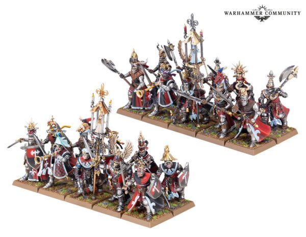 Warhammer The Old World Kingdom of Bretonnia Knights of the Realm on Foot 06-08