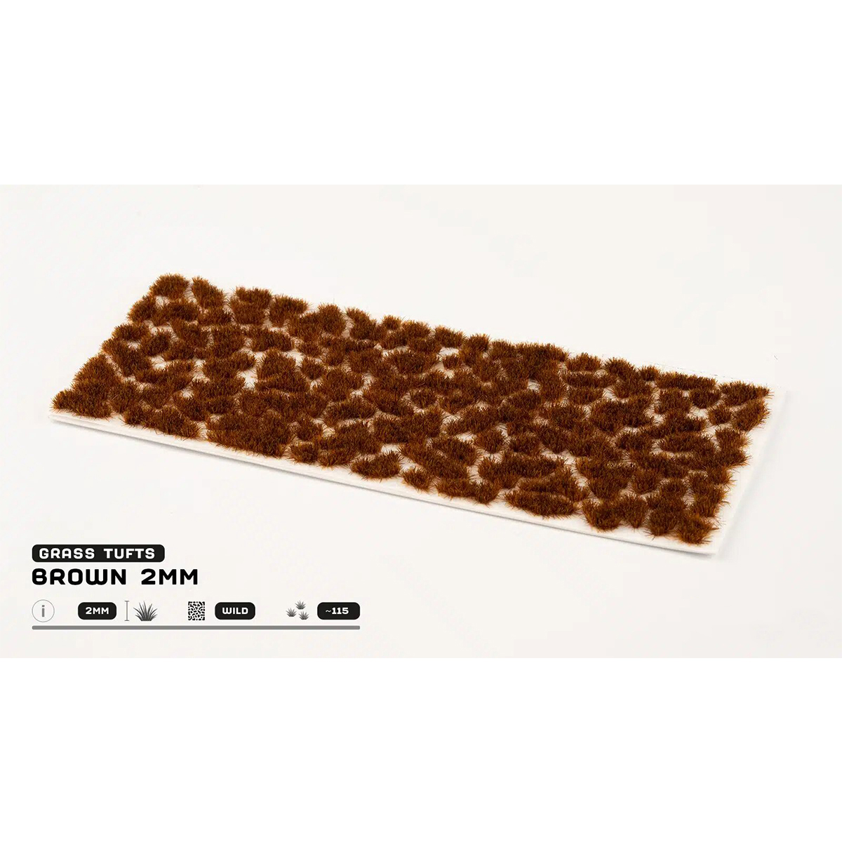 Gamers Grass Brown 2mm Tufts GG2-B