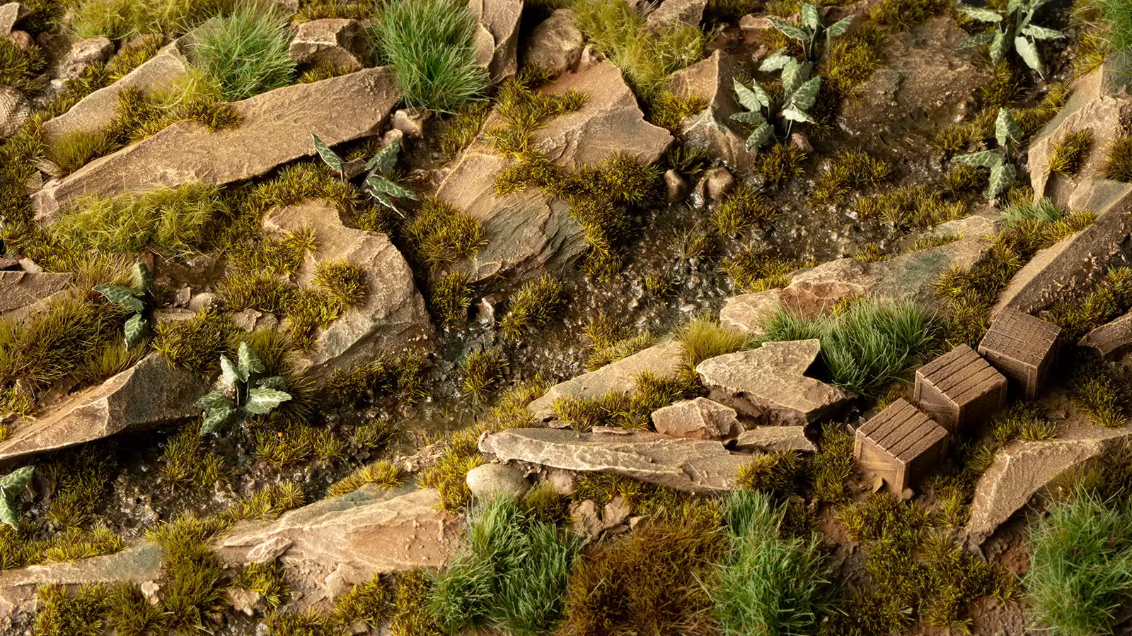 Gamers Grass Dark Moss 2mm Tufts GG2-DMO
