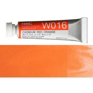 Holbein Artist Watercolour Cadmium Red Orange 5ml W016E