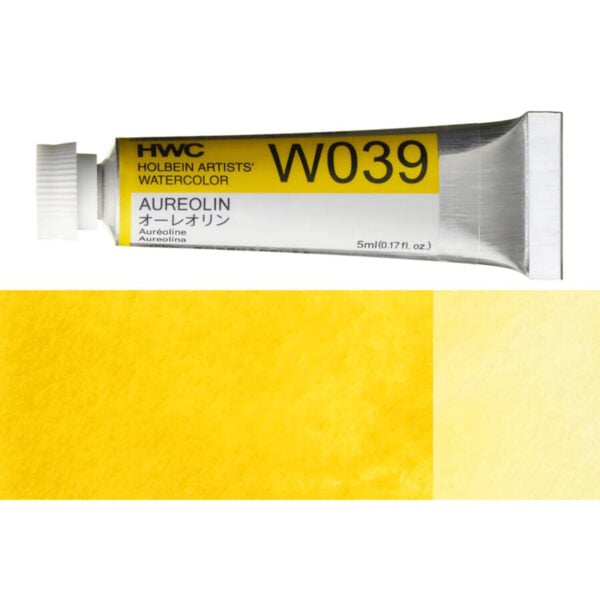 Holbein Artist Watercolour Aureolin 5ml W039D