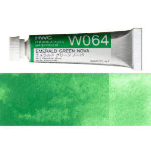 Holbein Artist Watercolour Emerald Green 5ml W064B
