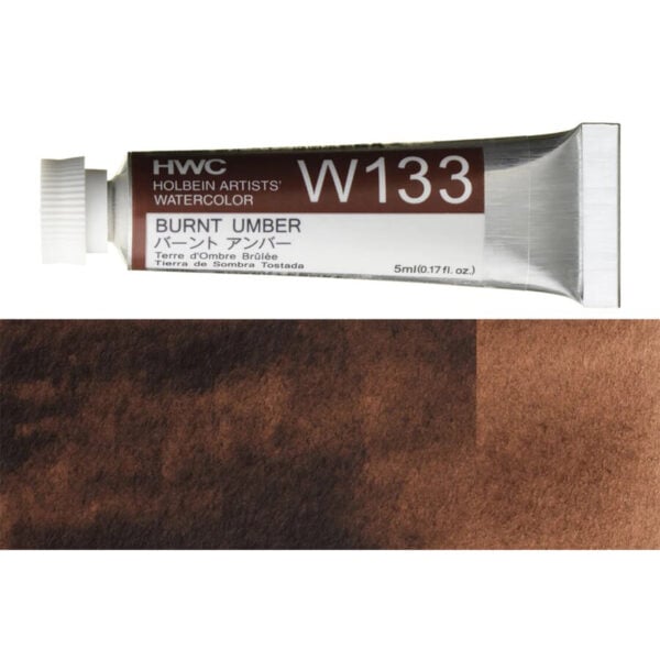 Holbein Artist Watercolour Burnt Umber 5ml W133A