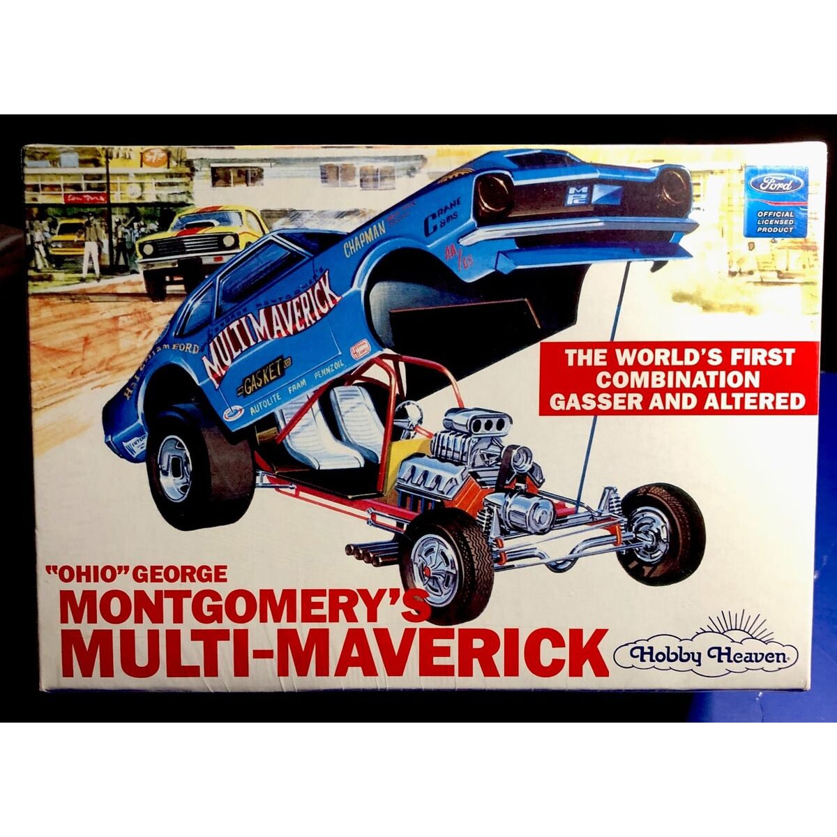 MPC Multi Maverick Funny Car Ohio George Montgomerys 1/25 Scale MPC1005
