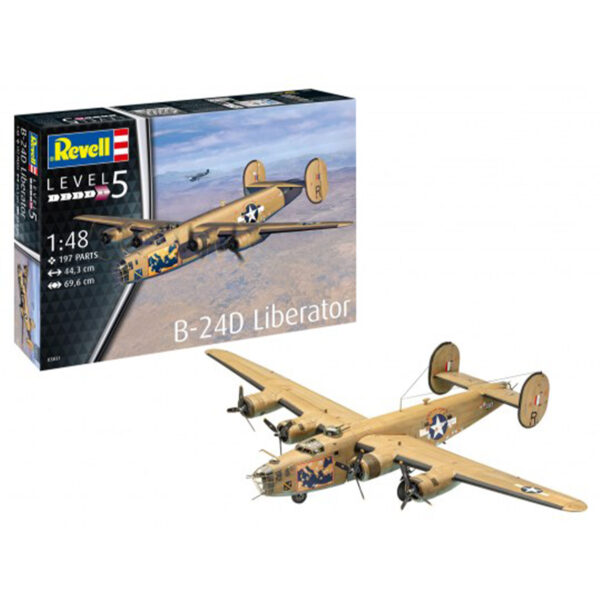 Revell B-24D Liberator 1/48 Scale 03831