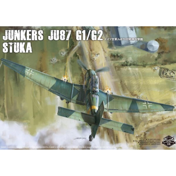 Border Model Junkers JU87 G1/G2 Stuka 1/35 Scale BF-002