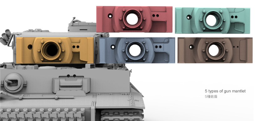 Border Model Tiger I Early Production Sd.Kfz181 Pz.Kpfw.VI Ausf.E Kursk 1/35 Scale BT-010