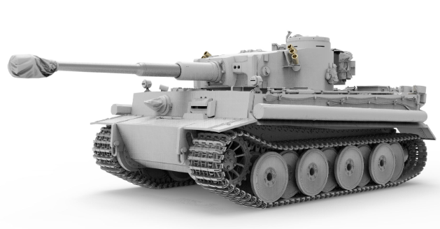 Border Model Tiger I Early Production Sd.Kfz181 Pz.Kpfw.VI Ausf.E Kursk 1/35 Scale BT-010