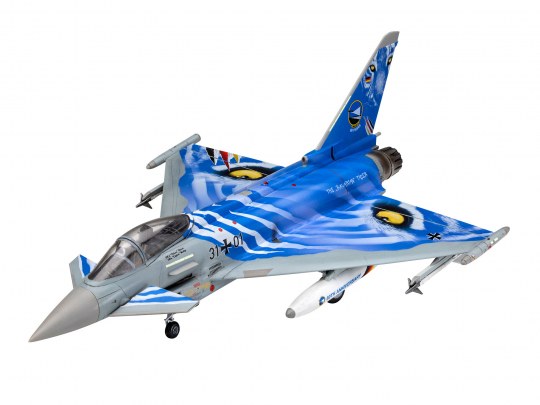 Revell Eurofighter Typhoon Bavarian Tiger 2021 1/72 Scale 63818 Model Set