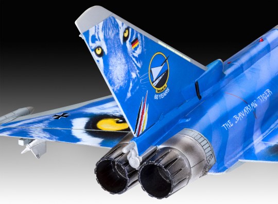 Revell Eurofighter Typhoon Bavarian Tiger 2021 1/72 Scale 63818 Model Set