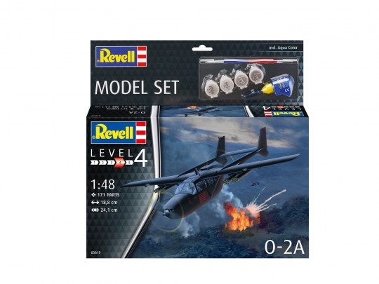 Revell O-2A Skymaster 1/48 Scale 63819 Model Set