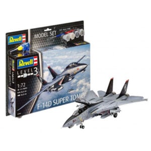 Revell Grumman F-14D Super Tomcat 1/72 Scale 63960 Model Set