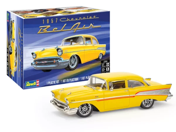 Revell 1957 Chevrolet Belair 2n1 1/25 Scale RMX 85-4551 14551