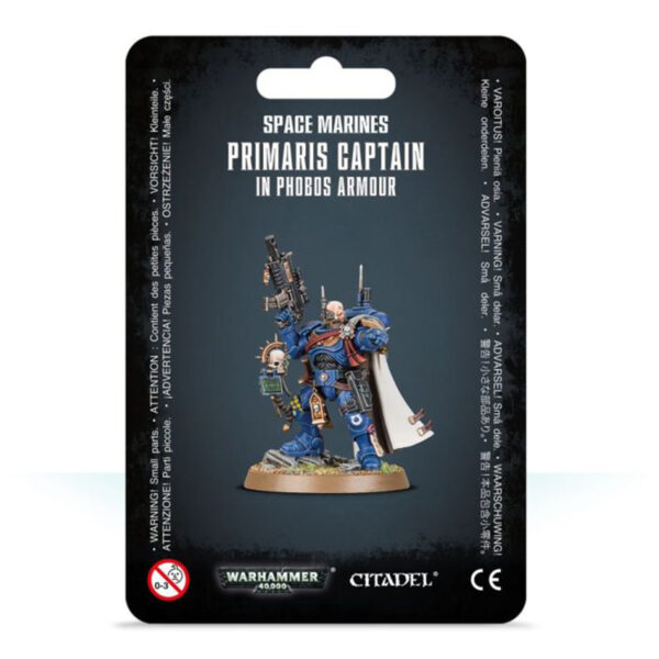 Warhammer 40000 Space Marines Captain In Phobos Armour 48-68