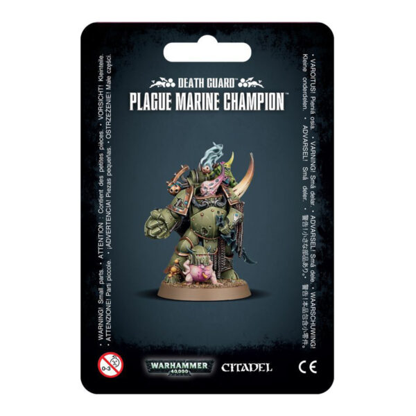 Warhammer 40000 Death Guard Plague Marine Champion 43-48