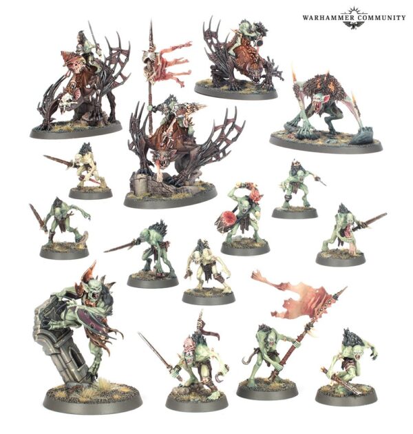 Warhammer Age of Sigmar Spearhead Flesh-eater Courts 70-24