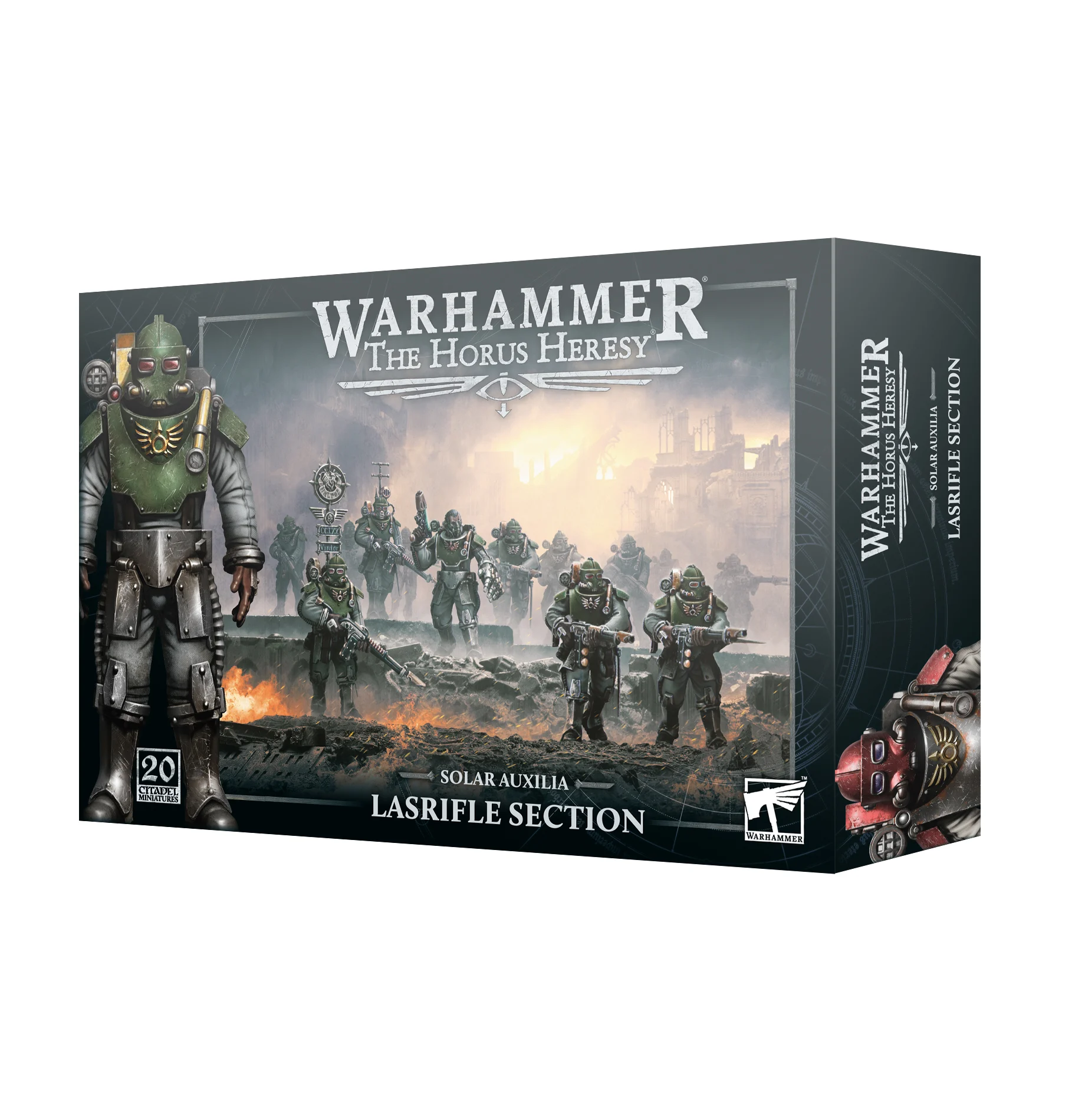 Warhammer The Horus Heresy Solar Auxilia Lasrifle Section 31-73