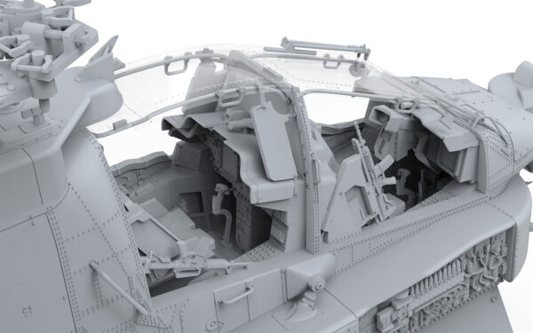 Meng Boeing AH-64D Apache Longbow Heavy Attack Helicopter 1/35 Scale QS-004