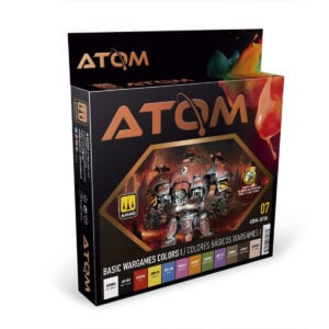 Ammo by Mig ATOM Basic Wargames Colors I Paint Set ATOM-20706