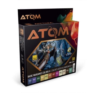 Ammo by Mig ATOM Basic Wargames Colors II Paint Set ATOM-20707