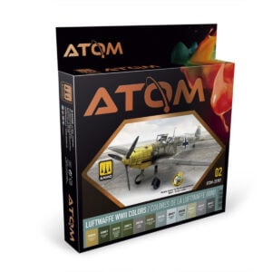 Ammo by Mig ATOM Luftwaffe WWII Colors Paint Set ATOM-20701