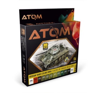 Ammo by Mig ATOM Russian Tank Colors WWII Paint Set ATOM-20705