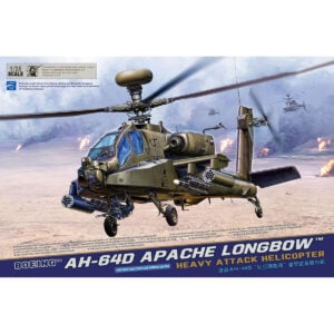 Meng Boeing AH-64D Apache Longbow Heavy Attack Helicopter 1/35 Scale QS-004
