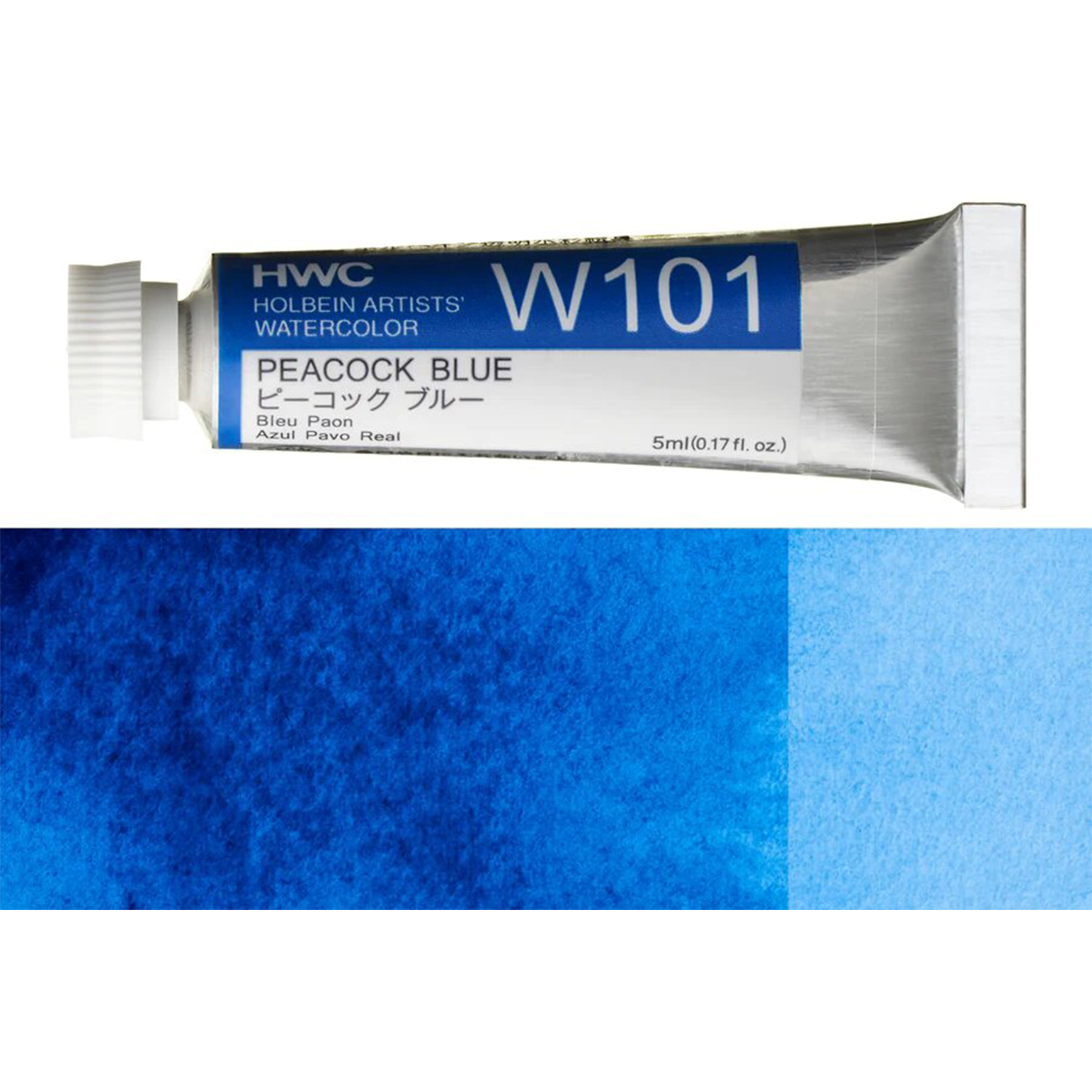 Holbein Artist Watercolour Peacock Blue 5ml W101A