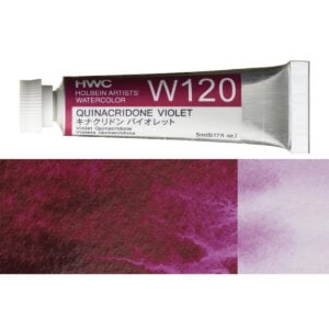 Holbein Artist Watercolour Quinacridone Violet was Permanent Magenta RN 5ml W120B