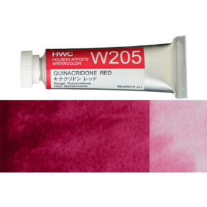 Holbein Artist Watercolour Quinacridone Red 15ml W205C
