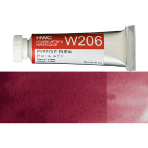 Holbein Artist Watercolour Pyrrole Rubin 15ml W206A