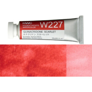 Holbein Artist Watercolour Quinacridone Scarlet was Cherry Red RN 15ml W227C