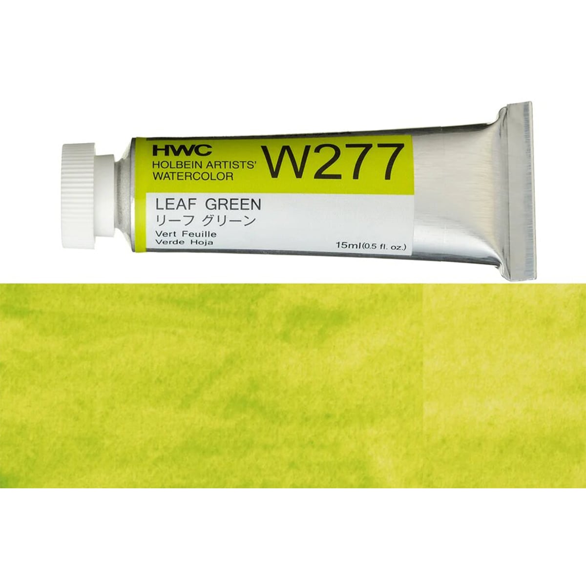 Holbein Artist Watercolour Leaf Green 15ml W277B