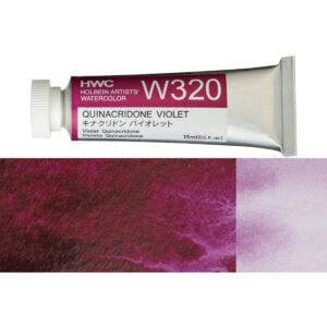 Holbein Artist Watercolour Quinacridone Violet was Permanent Magenta RN 15ml W320B