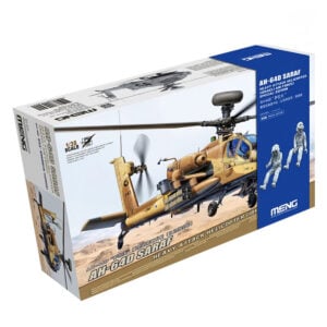 Meng AH-64D Saraf Heavy Attack Helicopter Israeli Air Force Edition 1/35 Scale QS-005S