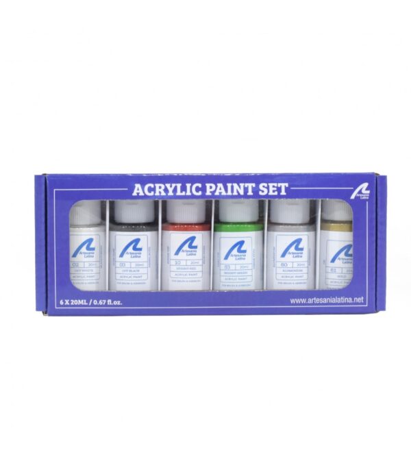 Artesania Latina Bluenose and Cutty Sark Paint Set of 6 for Model 22453 or 22800 277PACK27