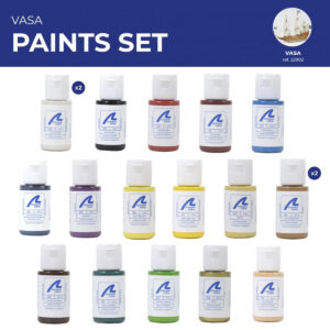 Artesania Latina Wasa Paint Set of 18 for Model 22902 277PACK10