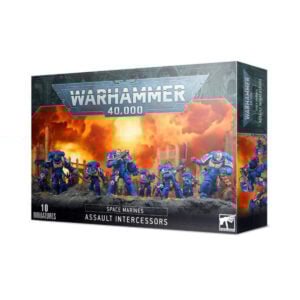 Warhammer 40000 Space Marines Assault Intercessors 48-36