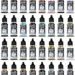 Vallejo Model Color Full Set of 32 Vallejo Paints 70700