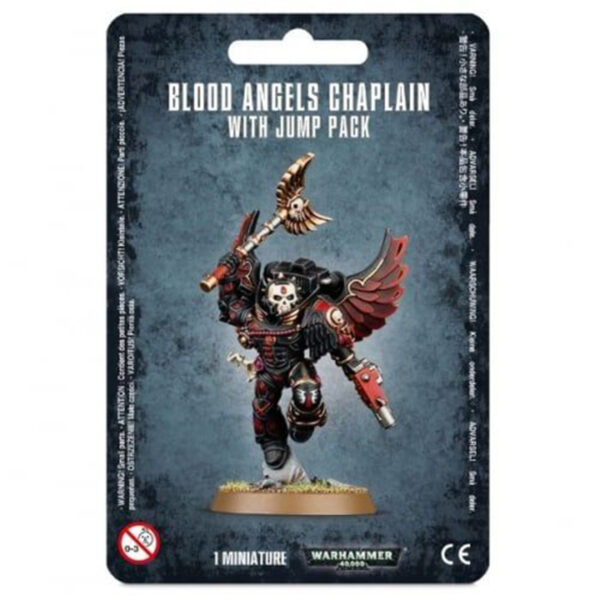 Warhammer 40000 Blood Angels Chaplain With Jump Pack 41-17