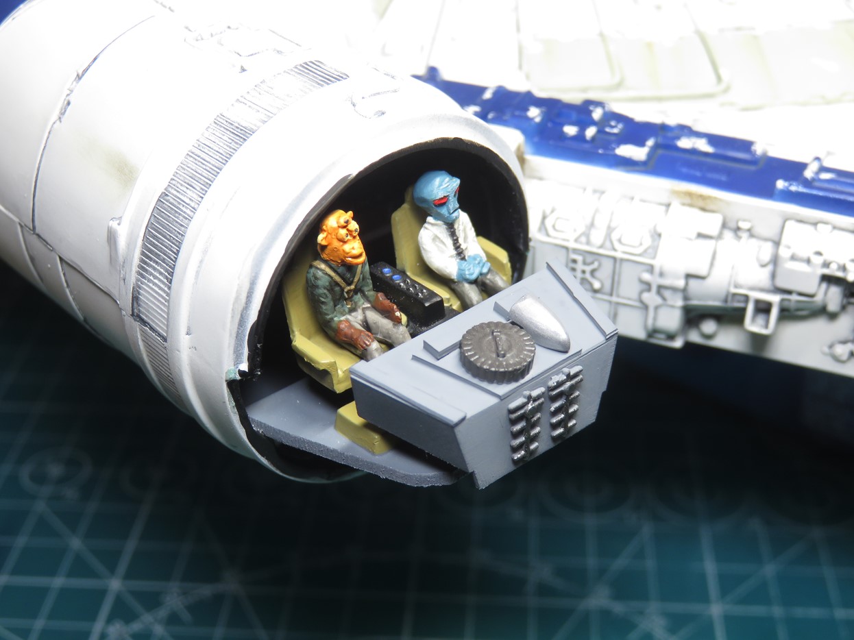 Console in Front of Pilots