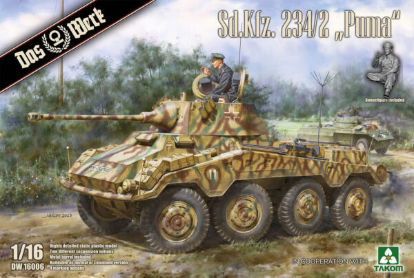 Das Werk Sd.Kfz. 234/2 1/16 Scale Puma DW16006