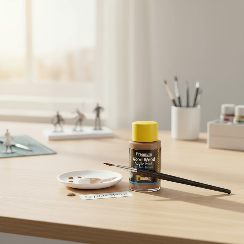 Ammo by Mig Cobra Motor Wood Acrylic Paint AMIG0317