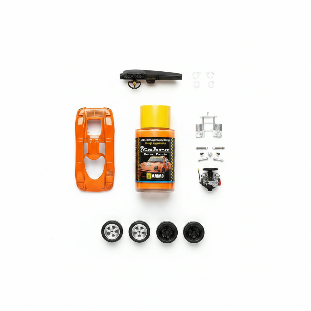 Ammo by Mig Cobra Motor Jagermeister Orange Acrylic Paint AMIG0309