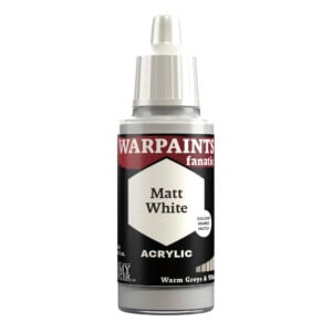 The Army Painter Warpaints Fanatic Matt White WP3012
