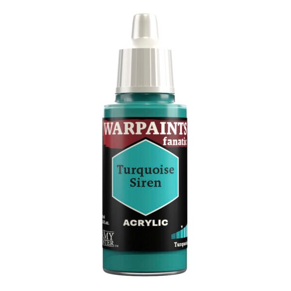 The Army Painter Warpaints Fanatic Turquoise Siren WP3039