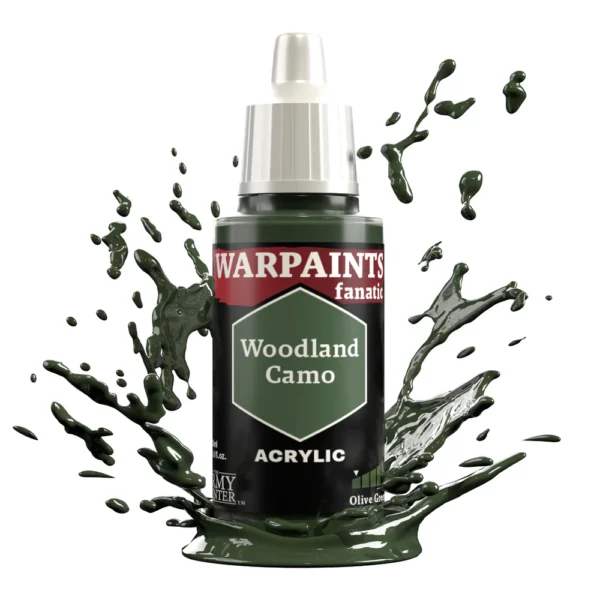 The Army Painter Warpaints Fanatic Woodland Camo WP3067
