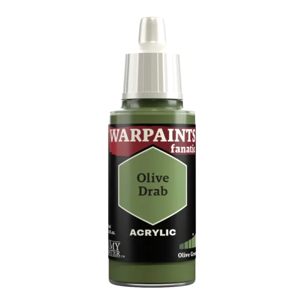 The Army Painter Warpaints Fanatic Olive Drab WP3070