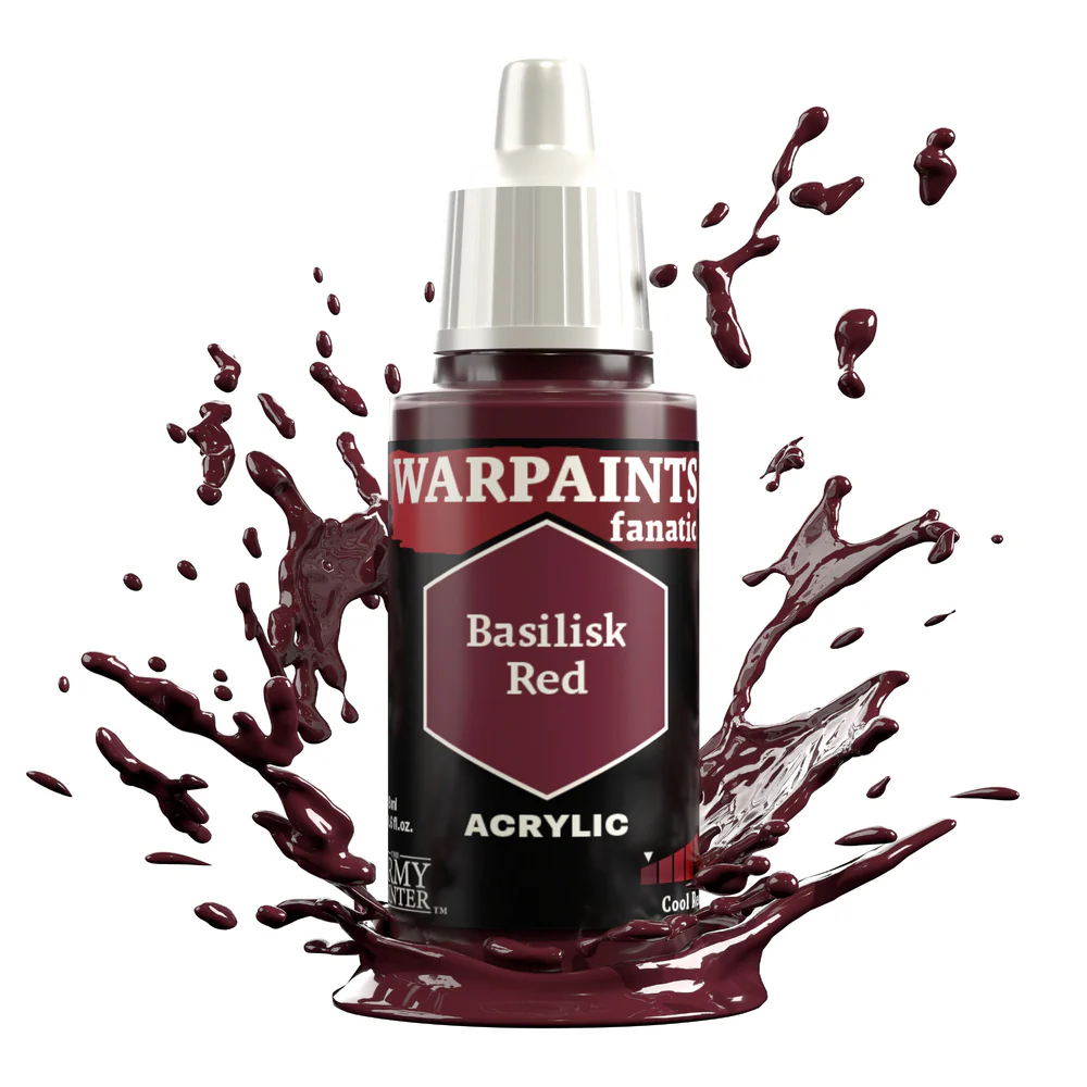 The Army Painter Warpaints Fanatic Basilisk Red WP3115
